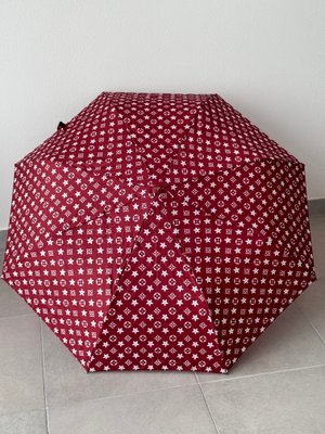 Жіноча парасоля у стилі бренду напівавтомат бордо 2020-Н/А фото