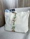 Котонова біла сумка шопер Вишиті квіти 2023.12 квіти фото 6