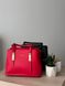 Стильна жіноча сумка червона F577 фото 6