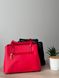 Стильна жіноча сумка червона F577 фото 8