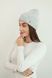 Женская объемная шапка Мирана, серый 805 Мірана фото